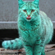 Illustration for article titled Caturday - Its Not Easy Being Green Edition